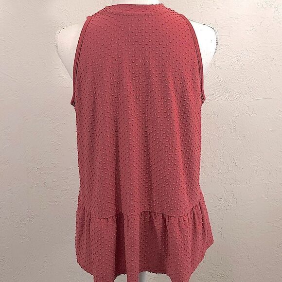 W5 - RICH MAUVE - PLEATED BLOUSE TOP - B3 - Picture 2 of 9